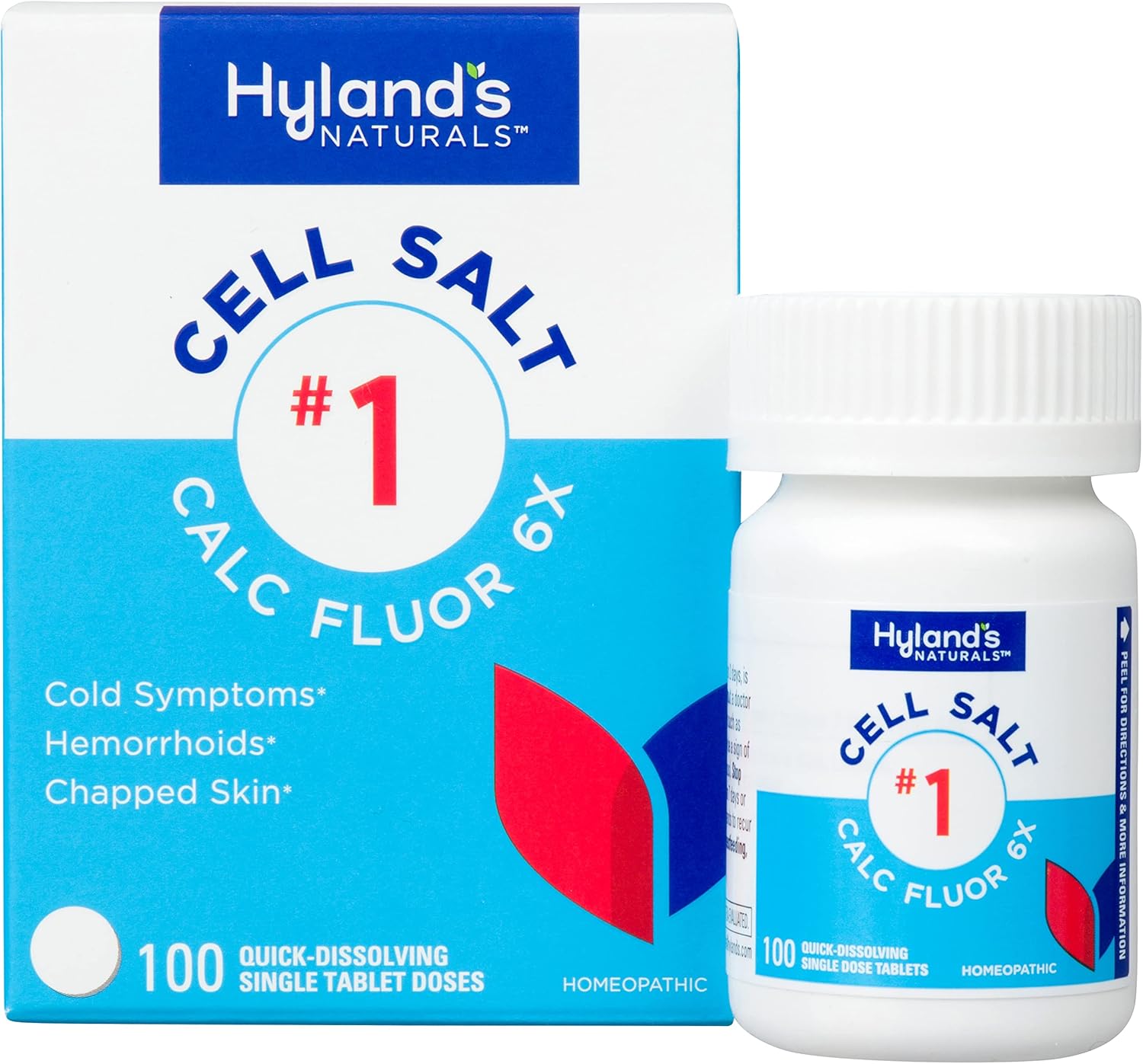 Hyland's Cell Salt #1 Calc Fluor 6X bottle