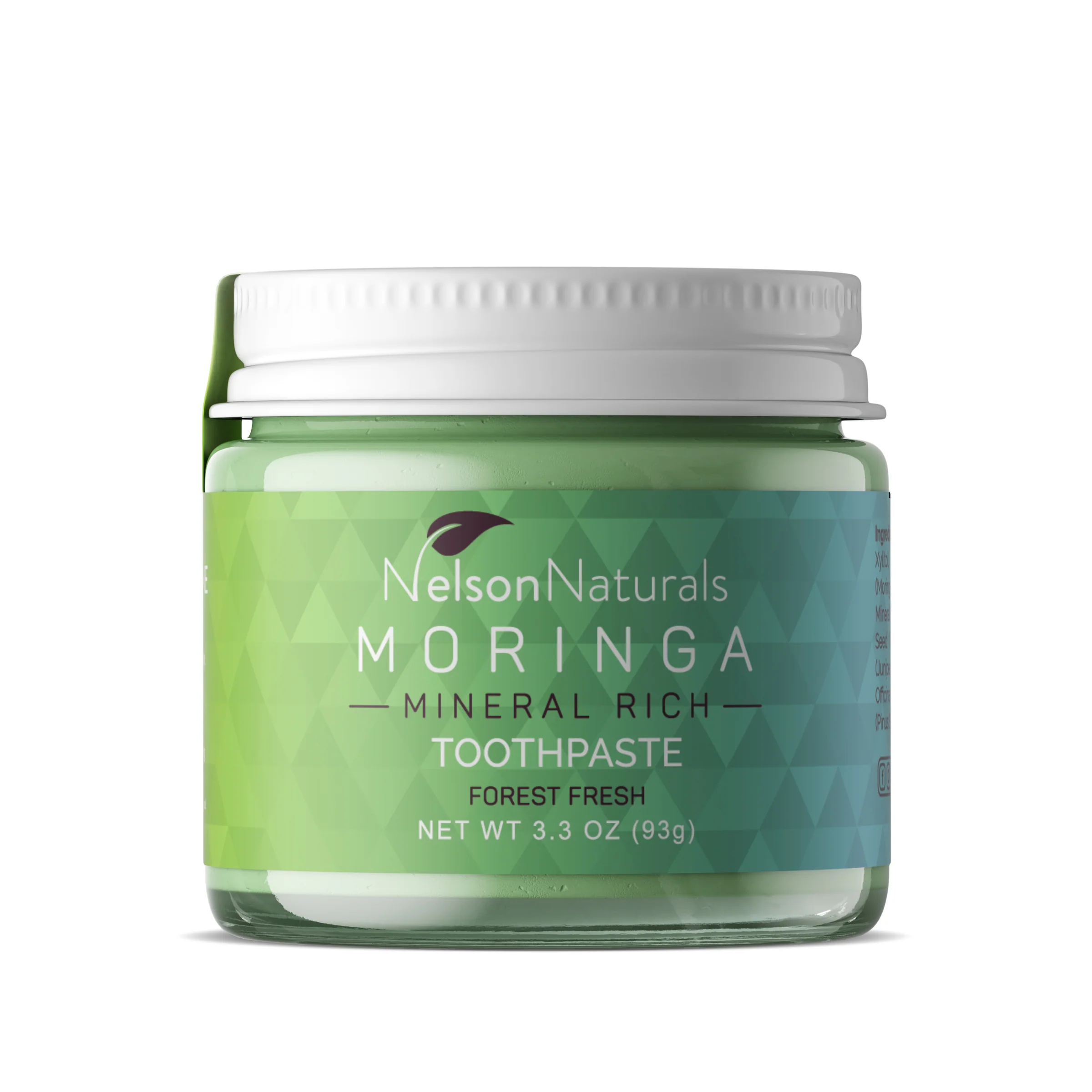 Nelson Naturals Moringa Mineral Toothpaste tube