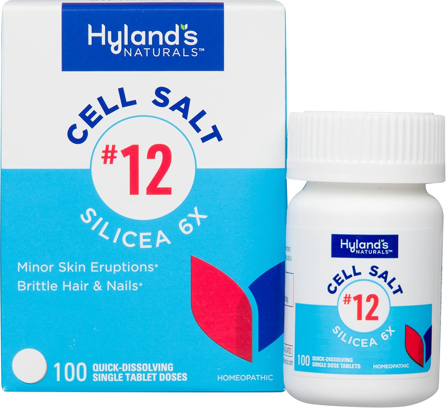 Hyland's Cell Salt #12 Silicea 6X bottle